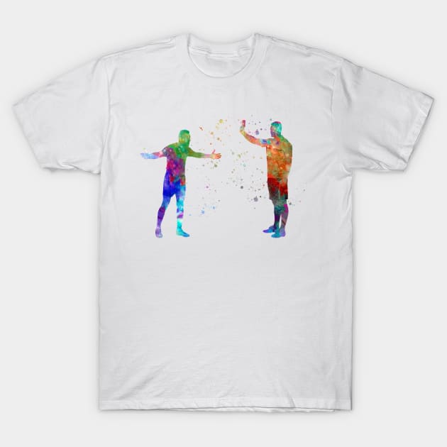 Sports referee in watercolor T-Shirt by PaulrommerArt